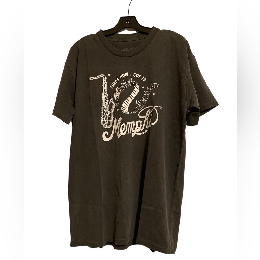 New Midnight Rider Memphis Graphic Tee Medium,XL